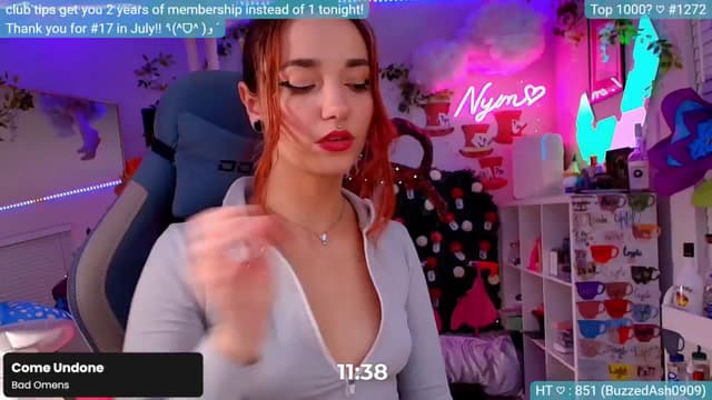Gallery image thumbnail from Nym_x's myfreecams stream on, 09/01/2024, 04:09 image 19 of 20