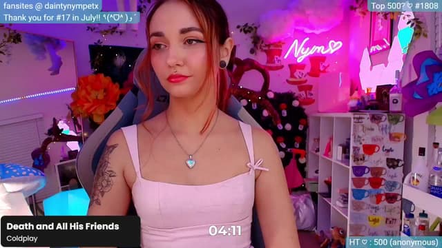 Gallery image thumbnail from Nym_x's myfreecams stream on, 09/05/2024, 04:35 image 20 of 20