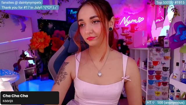 Gallery image thumbnail from Nym_x's myfreecams stream on, 09/05/2024, 04:35 image 13 of 20