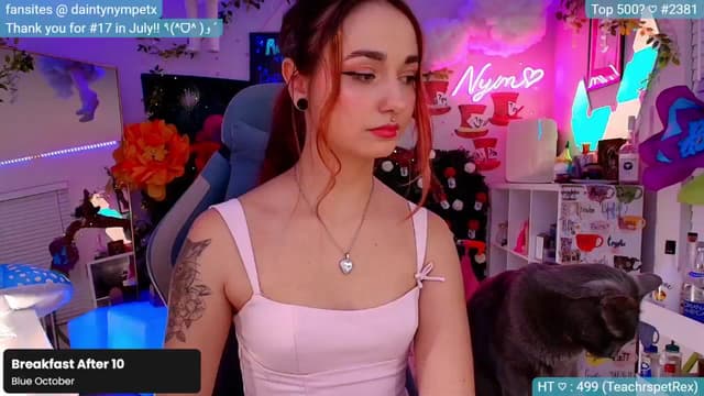 Gallery image thumbnail from Nym_x's myfreecams stream on, 09/05/2024, 04:35 image 2 of 20