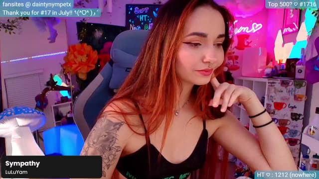 Gallery image thumbnail from Nym_x's myfreecams stream on, 09/09/2024, 04:42 image 16 of 20