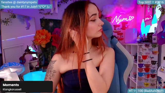 Gallery image thumbnail from Nym_x's myfreecams stream on, 09/09/2024, 04:42 image 4 of 20