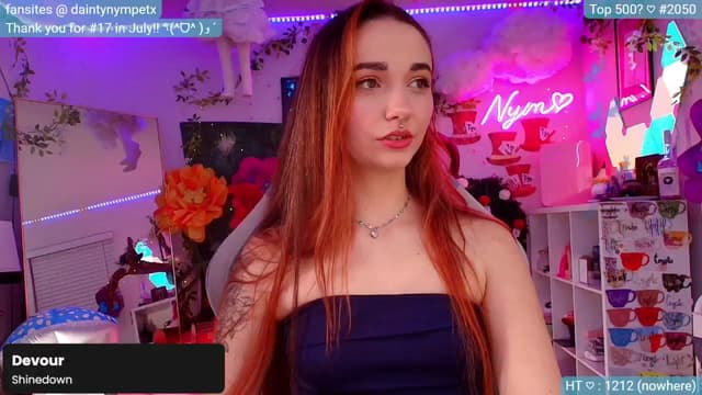 Gallery image thumbnail from Nym_x's myfreecams stream on, 09/09/2024, 04:42 image 11 of 20