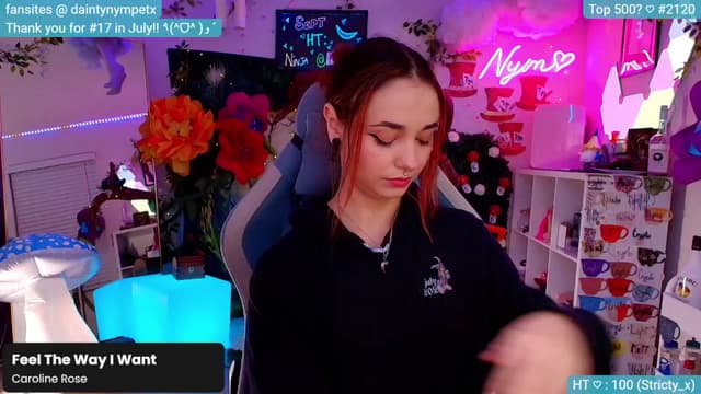 Gallery image thumbnail from Nym_x's myfreecams stream on, 09/12/2024, 03:05 image 10 of 20