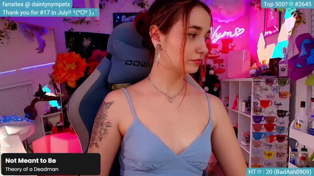 Gallery image thumbnail from Nym_x's myfreecams stream on, 09/15/2024, 02:22 image 6 of 20