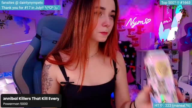 Gallery image thumbnail from Nym_x's myfreecams stream on, 09/19/2024, 03:28 image 3 of 20