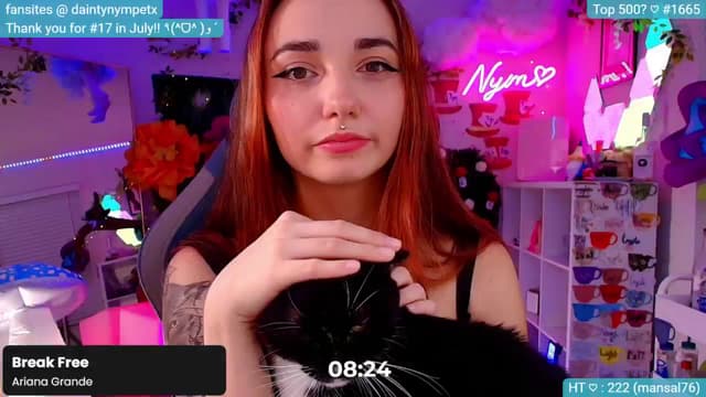 Gallery image thumbnail from Nym_x's myfreecams stream on, 09/19/2024, 03:28 image 15 of 20