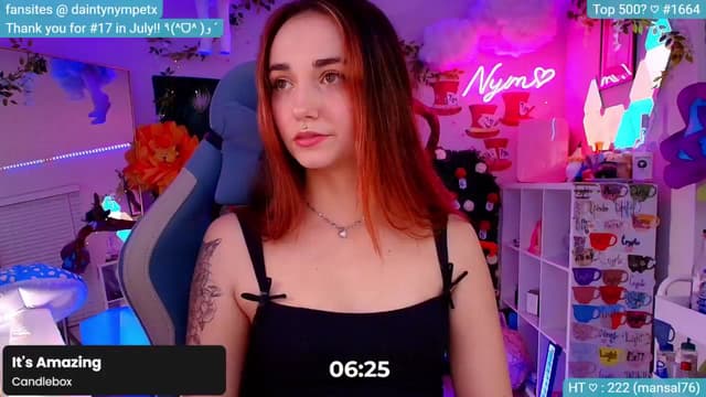 Gallery image thumbnail from Nym_x's myfreecams stream on, 09/19/2024, 03:28 image 10 of 20