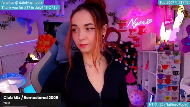 Gallery image thumbnail from Nym_x's myfreecams stream on, 09/20/2024, 02:01 image 6 of 20