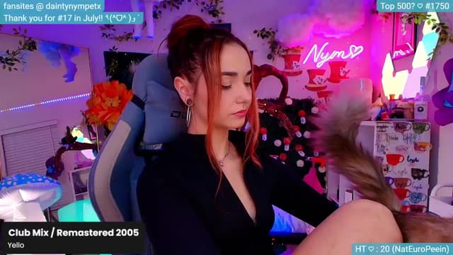 Gallery image thumbnail from Nym_x's myfreecams stream on, 09/20/2024, 02:01 image 18 of 20