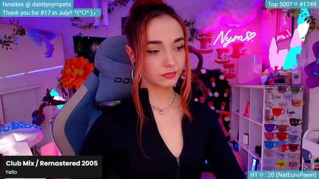 Gallery image thumbnail from Nym_x's myfreecams stream on, 09/20/2024, 02:01 image 12 of 20