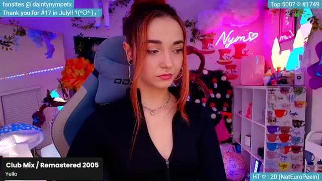 Gallery image thumbnail from Nym_x's myfreecams stream on, 09/20/2024, 02:01 image 10 of 20