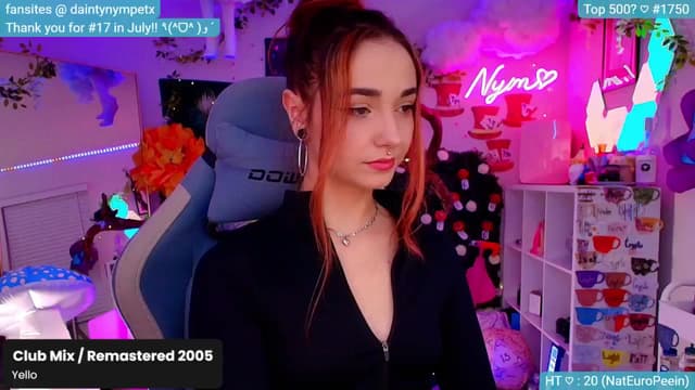 Gallery image thumbnail from Nym_x's myfreecams stream on, 09/20/2024, 02:01 image 2 of 20