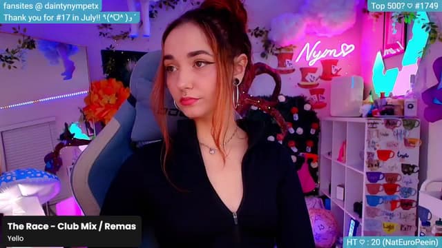 Gallery image thumbnail from Nym_x's myfreecams stream on, 09/20/2024, 02:01 image 11 of 20