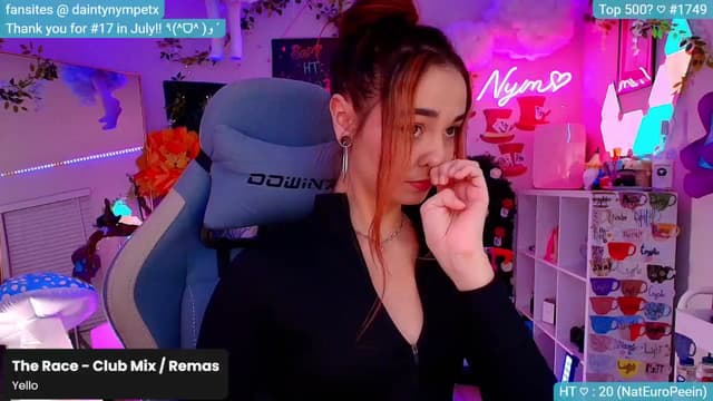Gallery image thumbnail from Nym_x's myfreecams stream on, 09/20/2024, 02:01 image 13 of 20