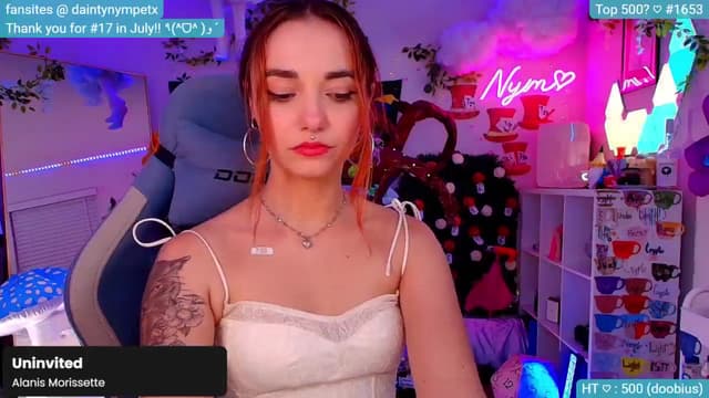 Gallery image thumbnail from Nym_x's myfreecams stream on, 09/22/2024, 03:49 image 14 of 20