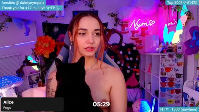 Gallery image thumbnail from Nym_x's myfreecams stream on, 09/22/2024, 04:43 image 10 of 20