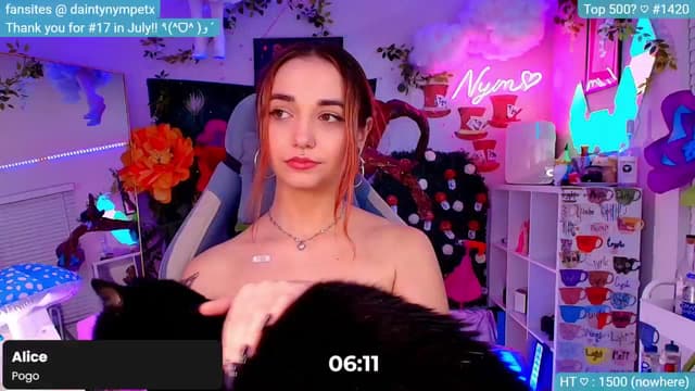 Gallery image thumbnail from Nym_x's myfreecams stream on, 09/22/2024, 04:43 image 9 of 20