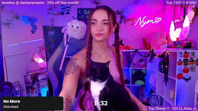 Gallery image thumbnail from Nym_x's myfreecams stream on, 10/06/2024, 03:50 image 13 of 20