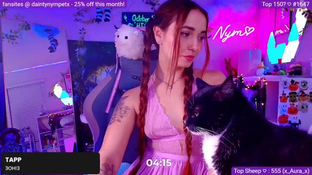 Gallery image thumbnail from Nym_x's myfreecams stream on, 10/06/2024, 03:50 image 17 of 20