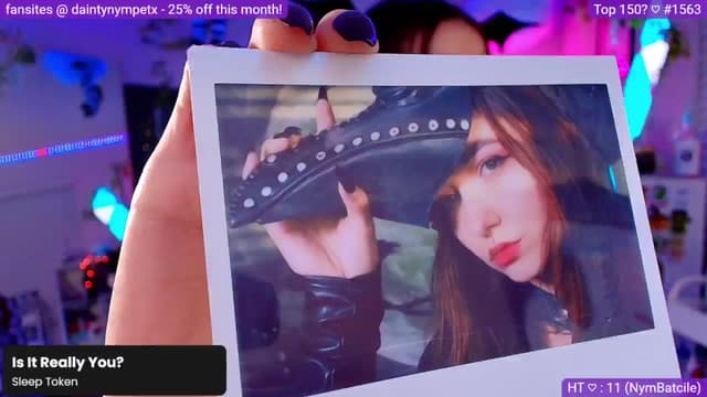 Gallery image thumbnail from Nym_x's myfreecams stream on, 10/09/2024, 05:03 image 4 of 20