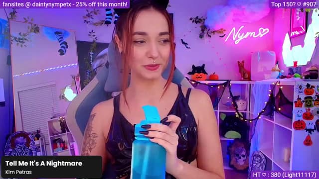Gallery image thumbnail from Nym_x's myfreecams stream on, 10/11/2024, 04:05 image 2 of 20