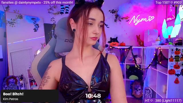Gallery image thumbnail from Nym_x's myfreecams stream on, 10/11/2024, 04:05 image 9 of 20