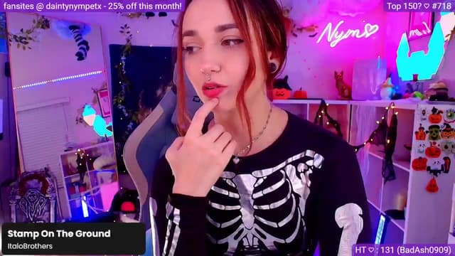 Gallery image thumbnail from Nym_x's myfreecams stream on, 10/30/2024, 05:23 image 11 of 20