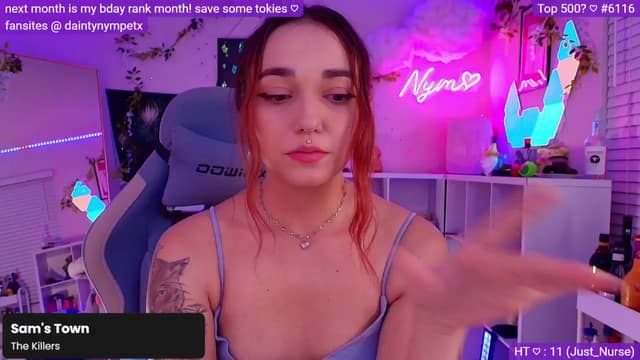 Gallery image thumbnail from Nym_x's myfreecams stream on, 11/04/2024, 03:43 image 12 of 20