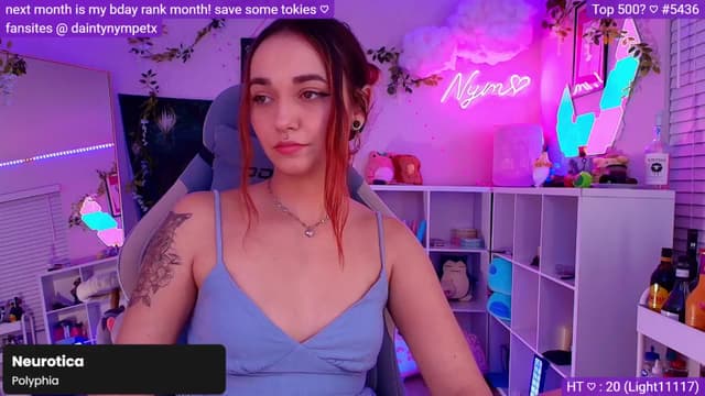 Gallery image thumbnail from Nym_x's myfreecams stream on, 11/04/2024, 03:43 image 20 of 20