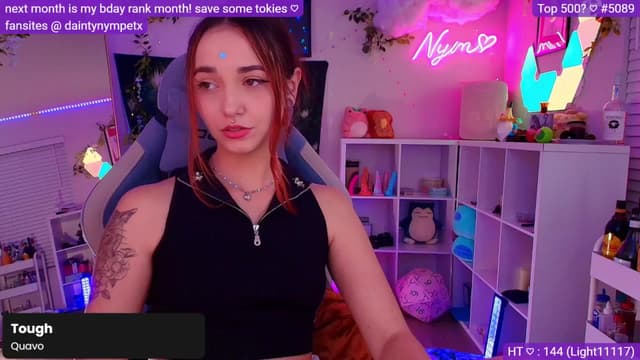 Gallery image thumbnail from Nym_x's myfreecams stream on, 11/07/2024, 03:42 image 14 of 20