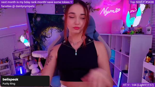 Gallery image thumbnail from Nym_x's myfreecams stream on, 11/07/2024, 03:42 image 8 of 20