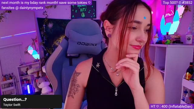 Gallery image thumbnail from Nym_x's myfreecams stream on, 11/07/2024, 05:09 image 2 of 20