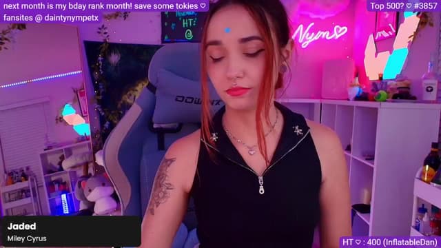 Gallery image thumbnail from Nym_x's myfreecams stream on, 11/07/2024, 05:09 image 18 of 20
