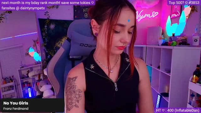 Gallery image thumbnail from Nym_x's myfreecams stream on, 11/07/2024, 05:09 image 9 of 20