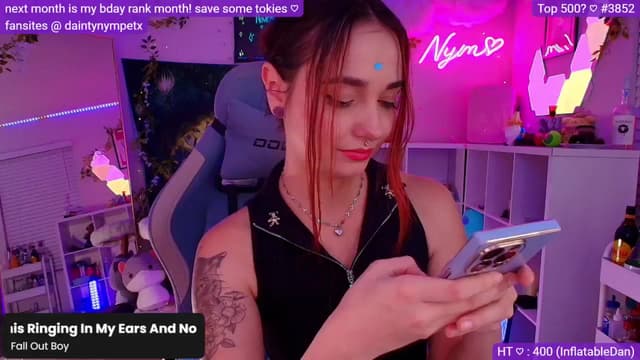 Gallery image thumbnail from Nym_x's myfreecams stream on, 11/07/2024, 05:09 image 4 of 20