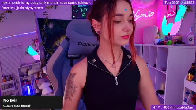 Gallery image thumbnail from Nym_x's myfreecams stream on, 11/07/2024, 05:09 image 10 of 20