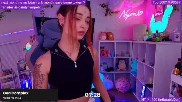 Gallery image thumbnail from Nym_x's myfreecams stream on, 11/07/2024, 06:15 image 4 of 20