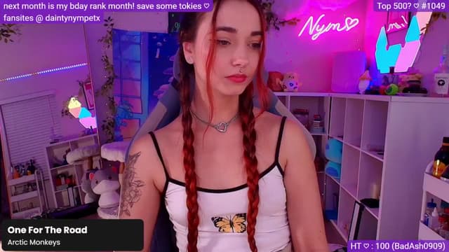 Gallery image thumbnail from Nym_x's myfreecams stream on, 11/11/2024, 04:35 image 5 of 20
