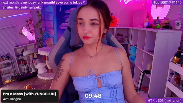 Gallery image thumbnail from Nym_x's myfreecams stream on, 11/14/2024, 05:31 image 6 of 20