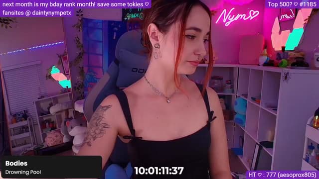 Gallery image thumbnail from Nym_x's myfreecams stream on, 11/21/2024, 06:07 image 14 of 20