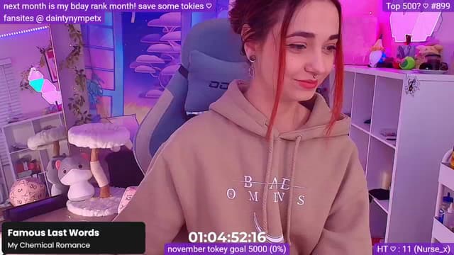 Gallery image thumbnail from Nym_x's myfreecams stream on, 11/30/2024, 05:35 image 4 of 20