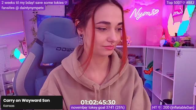 Gallery image thumbnail from Nym_x's myfreecams stream on, 11/30/2024, 05:35 image 19 of 20