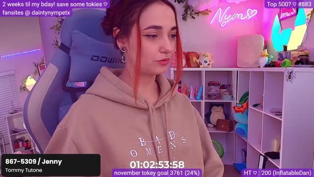 Gallery image thumbnail from Nym_x's myfreecams stream on, 11/30/2024, 05:35 image 18 of 20