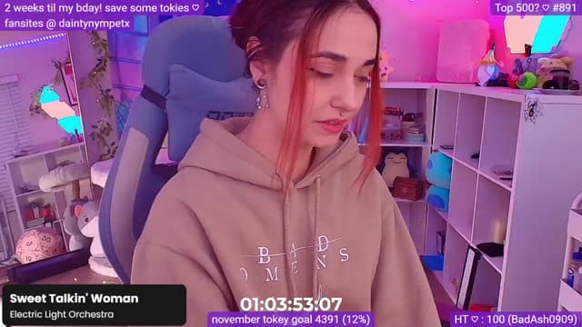Gallery image thumbnail from Nym_x's myfreecams stream on, 11/30/2024, 05:35 image 11 of 20