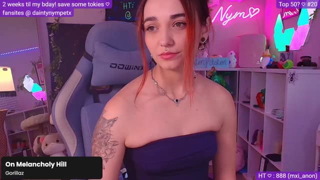 Gallery image thumbnail from Nym_x's myfreecams stream on, 12/01/2024, 09:20 image 16 of 20