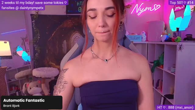 Gallery image thumbnail from Nym_x's myfreecams stream on, 12/01/2024, 09:20 image 10 of 20