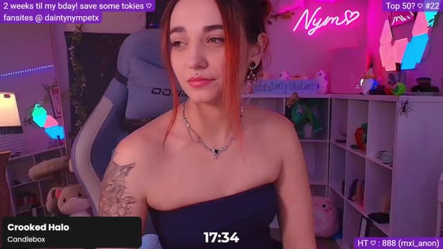 Gallery image thumbnail from Nym_x's myfreecams stream on, 12/01/2024, 09:20 image 17 of 20