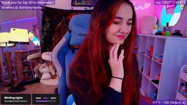 Gallery image thumbnail from Nym_x's myfreecams stream on, 01/19/2025, 05:53 image 13 of 20