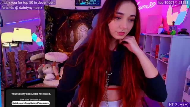 Gallery image thumbnail from Nym_x's myfreecams stream on, 01/19/2025, 05:53 image 1 of 20